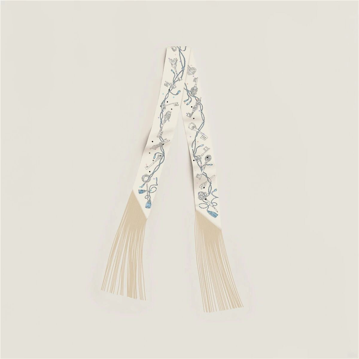 Color Block Silk Scarf - DippedShop Wholesale - #8787