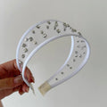 Elegant Wide Sheer Mesh Headband 6W6HBD271