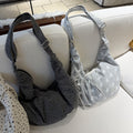 Star Print Dumpling Crossbody Bag - DippedShop Wholesale - #7107