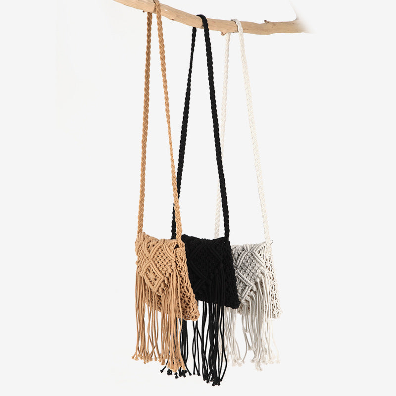 Boho Handmade Crossbody Bag - DippedShop Wholesale - #7043