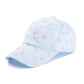 Floral Bow Baseball Cap - DippedShop Wholesale - #5939