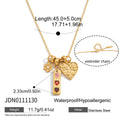 Gold Plated Daisy Pendant Necklace - DippedShop Wholesale - #7603