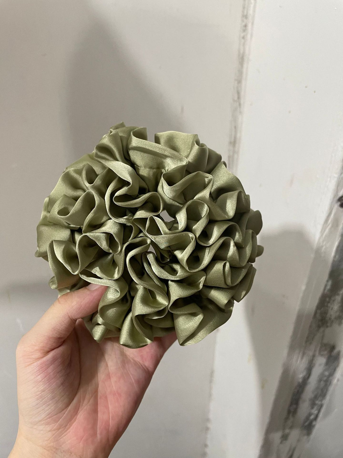 Vintage Leopard Print Hydrangea Style Scrunchies 6W6HSR518