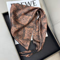 Cashew Print Silk Scarf - DippedShop Wholesale - #8035