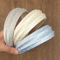 Minimalist Satin Polka Dot Non-Slip Headband 6W6HBD299
