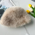 Faux Fur Bucket Hat - DippedShop Wholesale - #8291