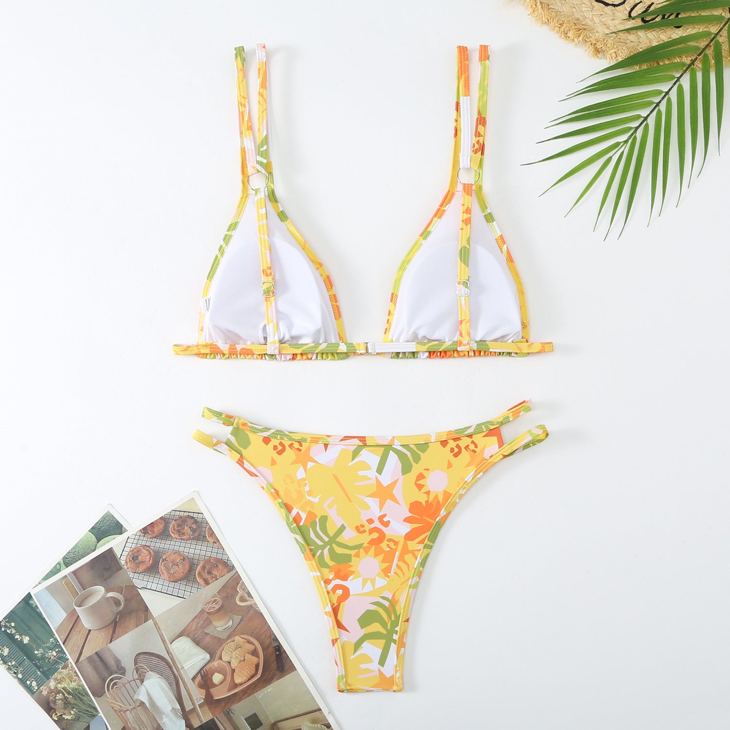 Flower Print Sexy Swimwear - DippedShop Wholesale - #1987