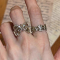 Vintage Butterfly Zircon Ring - DippedShop Wholesale - #3155