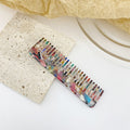 Vintage Square Acetate Portable Hair Combs MK2PPM6CT5CB39