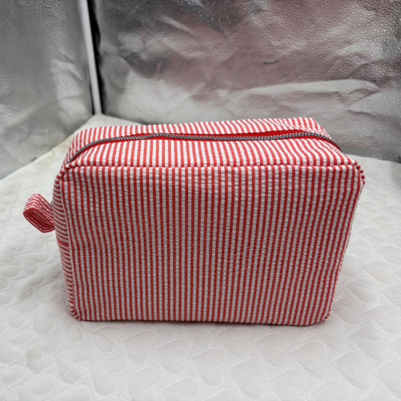Minimalist Striped Cosmetic Bag - DippedShop Wholesale - #1011