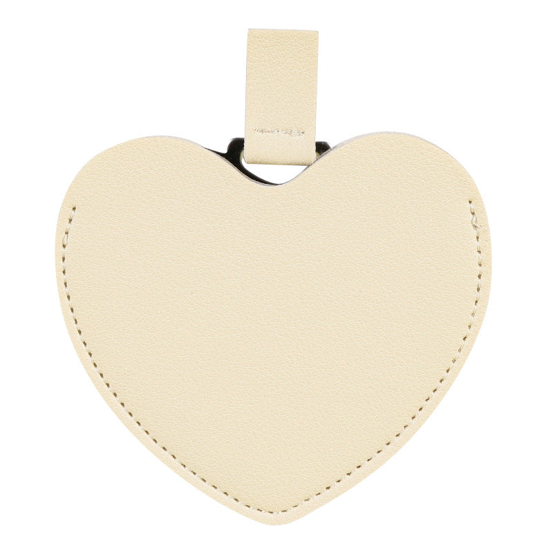 Cute Love Heart Shape Portable Makeup Mirror MK2PPFN6CT5MR57