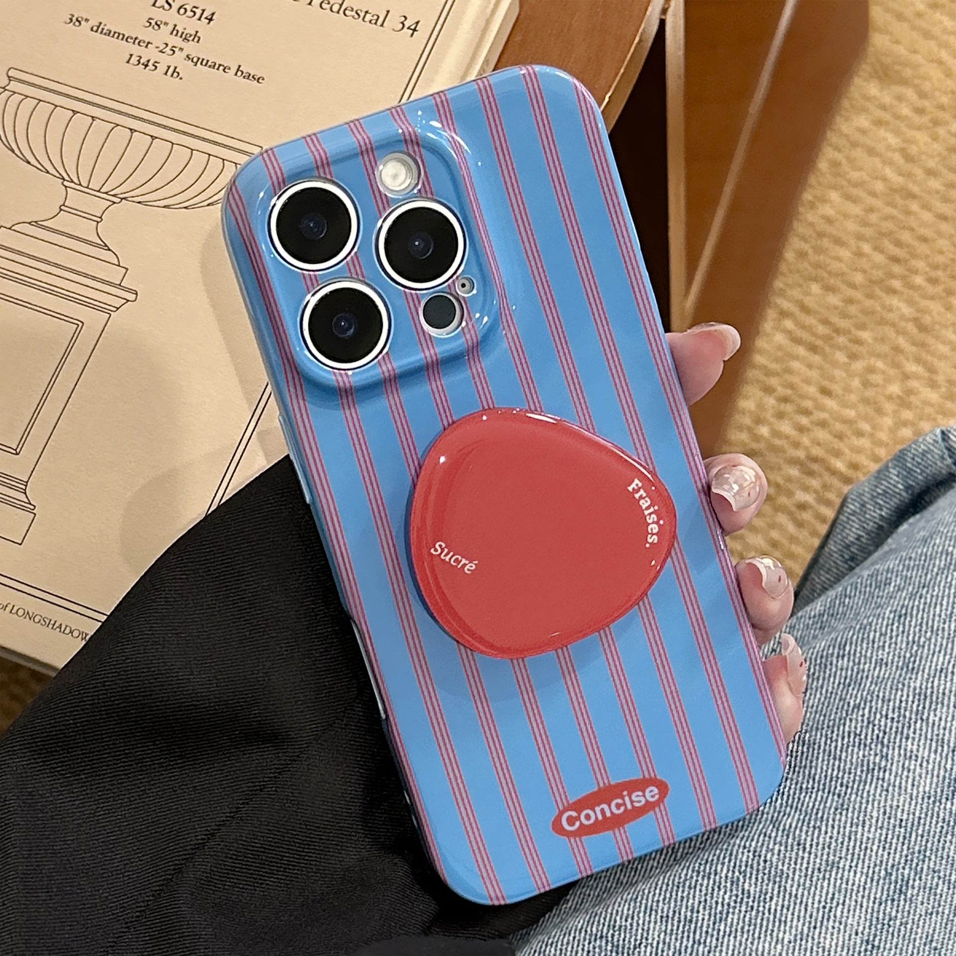 Striped Phone Case - DippedShop Wholesale - #5987