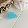 Minimalist Solid Color Rhinestones Hair Claws 6W6HCP1219