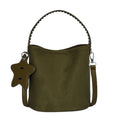 Vintage Large Capacity Suede Bucket Bag 6W10BBG1848