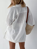 Jacquard Puff Sleeve Set - DippedShop Wholesale - #5139
