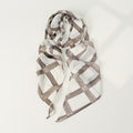 Chic Color Block Polka Dots Silk Scarf 6W6NSI253