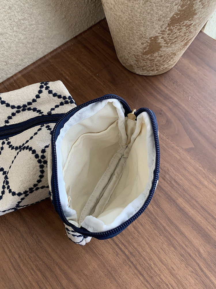 Retro Embroidery Large Capacity Make Up Bag 6S10BOB1026