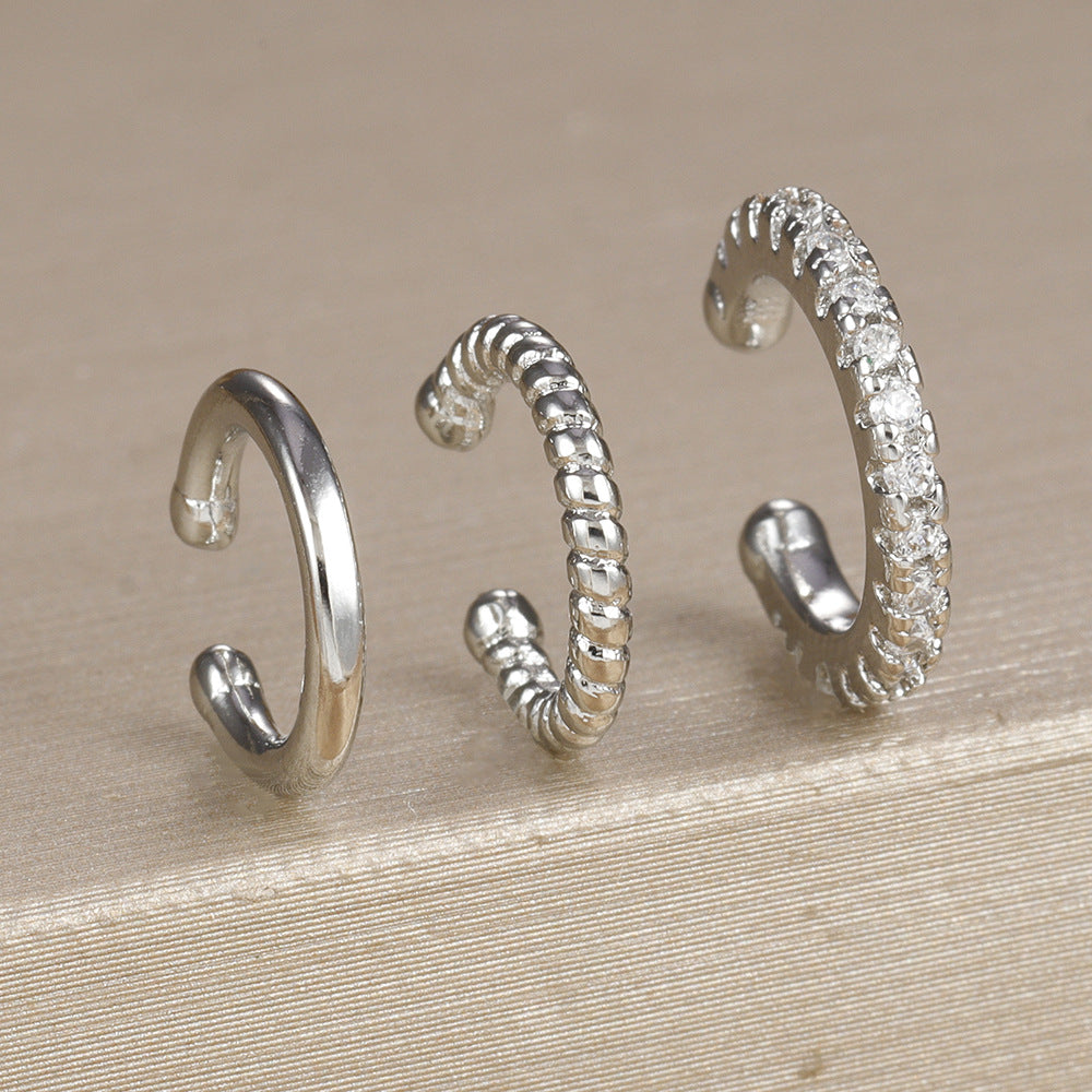 Stylish Twist C-Shape Clip Ear - DippedShop Wholesale - #0275