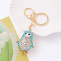 Funny Rhinestones Dolphin Pendant Keychain Bag Charm 6W10BBC632