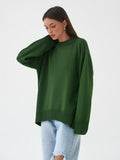 Solid Loose Sweater - DippedShop Wholesale - #9107