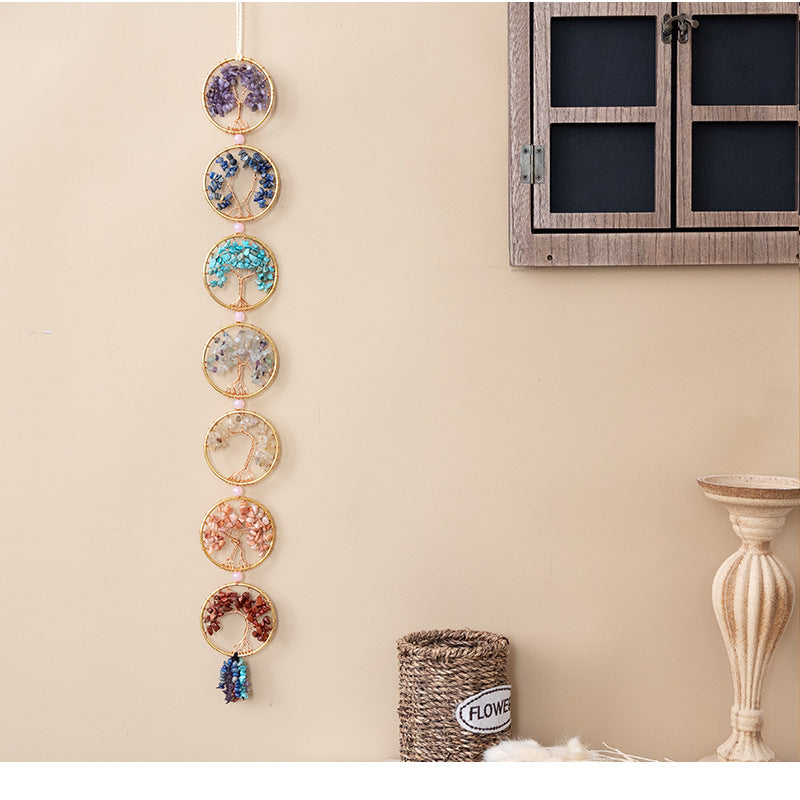 Crystal Tree Wind Chime - DippedShop Wholesale - #8275