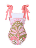 Flower Print Bikini Set - DippedShop Wholesale - #2563