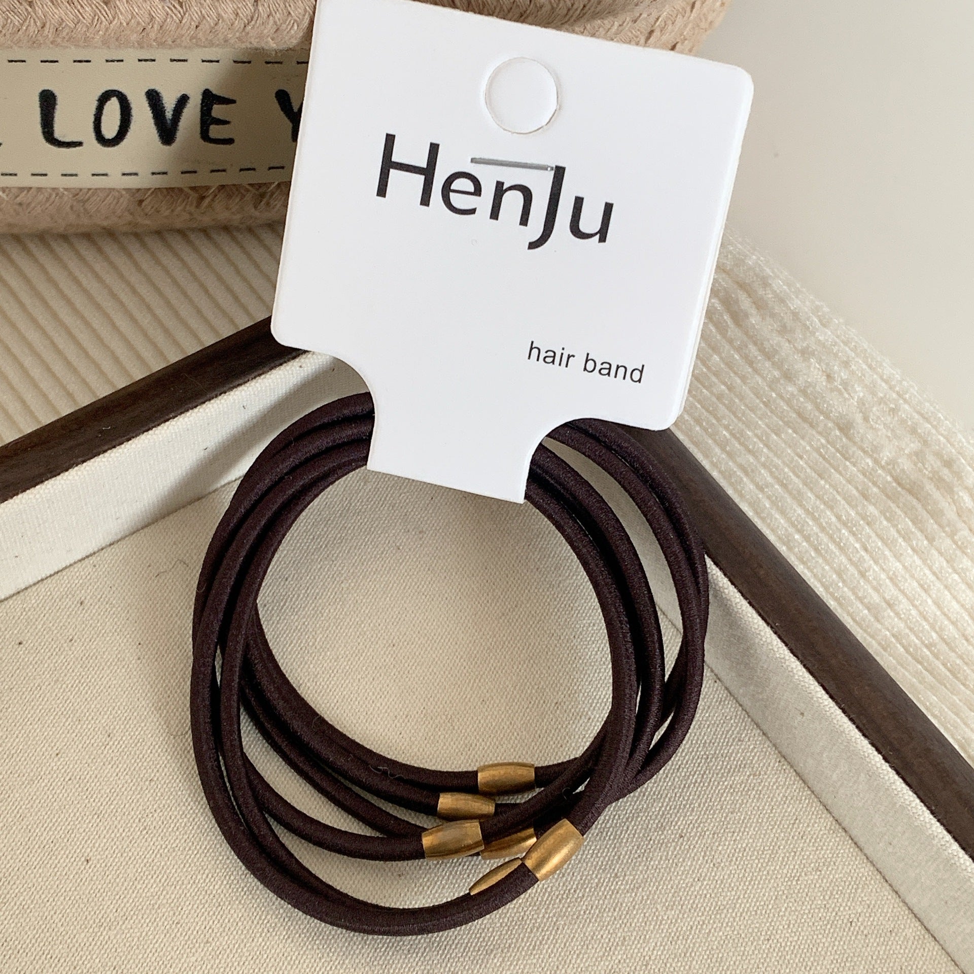 Minimalist Solid Color High Elastic Hair Tie MK2BLW6W6HHT29