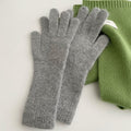 Knit Long Finger Gloves - DippedShop Wholesale - #2595