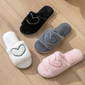 Fuzzy Plush Indoor Slippers - DippedShop Wholesale - #6115