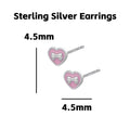 Heart Mini Stud Earrings - DippedShop Wholesale - #6291