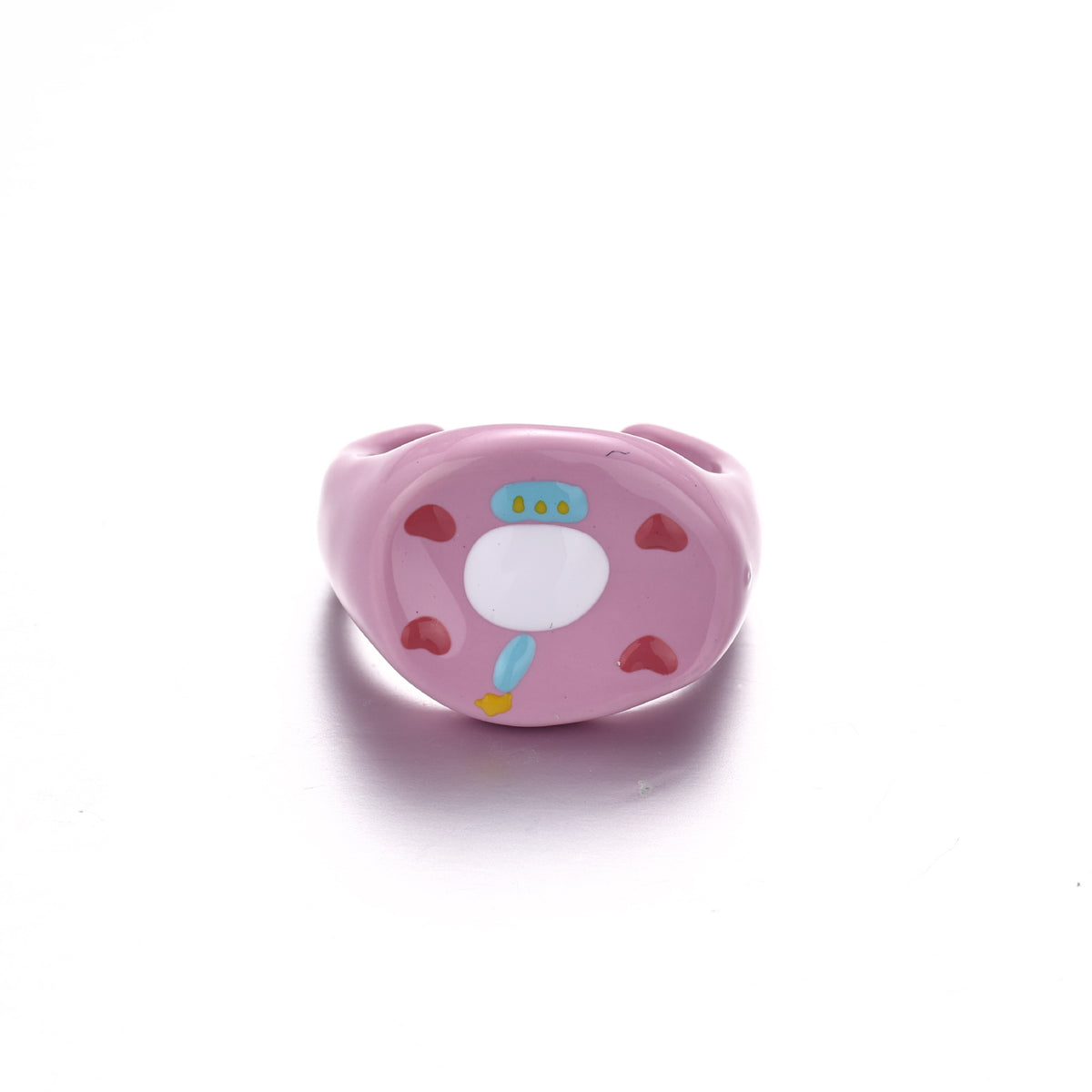 Polka Dot Enamel Ring - DippedShop Wholesale - #4131