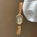 Minimalist Oval Quartz Watch - DippedShop Wholesale - #4707