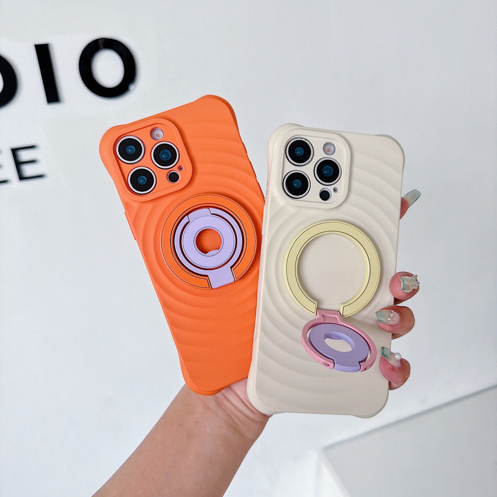 Magnetic Ring Holder Phone Case - DippedShop Wholesale - #9651