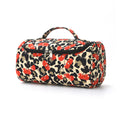 Vintage Cherry Large Capacity Portable Cosmetic Bag MK2BLW6C5CO19