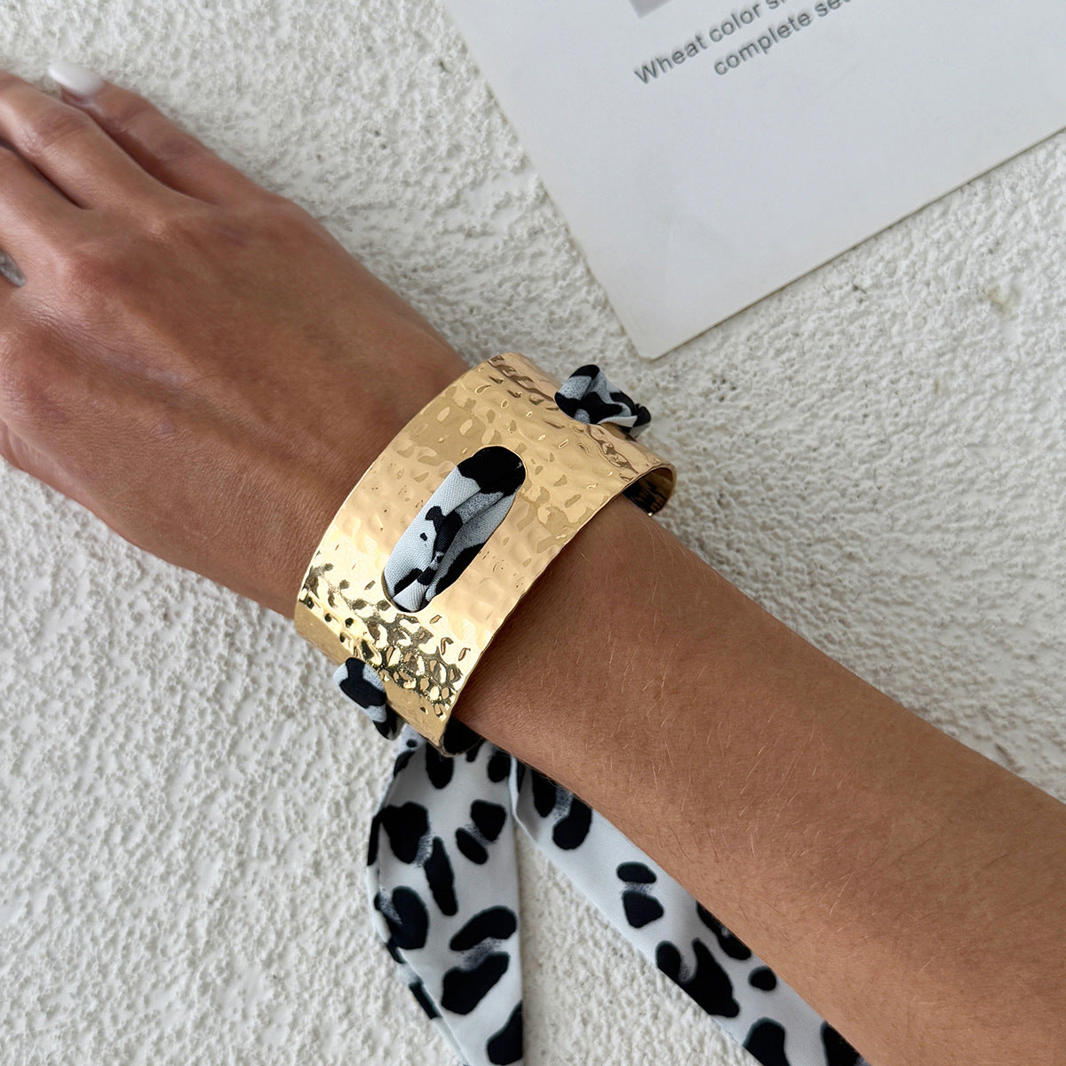 Trendy Gold Plated Leopard Pri - DippedShop Wholesale - #4195