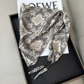 Cashew Print Silk Scarf - DippedShop Wholesale - #5267