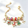 Santa Sock Pendant Bracelet - DippedShop Wholesale - #6963