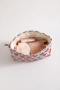 Strawberry Print Cosmetic Bag - DippedShop Wholesale - #4355