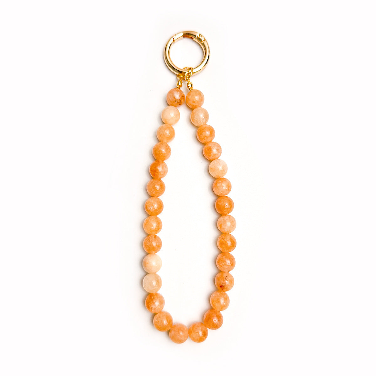 Natural Stone Beaded Keychain - DippedShop Wholesale - #7043