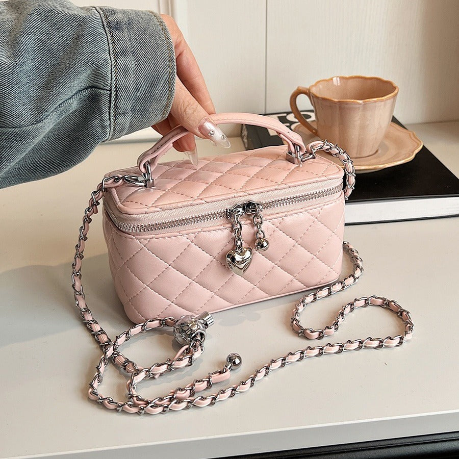 Luxury Quilted Crossbody Bag - DippedShop Wholesale - #6627