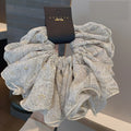Floral Chiffon Oversized Scrunchie MK2BLW6W6HSR25