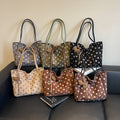 Trendy Polka Dot Large Capacity Tote Bag 6W10BBG1859