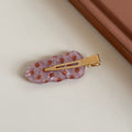 Simple Polka Dots Acetate Hair Claw Clip MK2PPIM6W6HCP1268