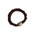 Metal Heart Elastic Hair Tie - DippedShop Wholesale - #5315
