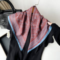 Retro Paisley Silk Scarf - DippedShop Wholesale - #4787