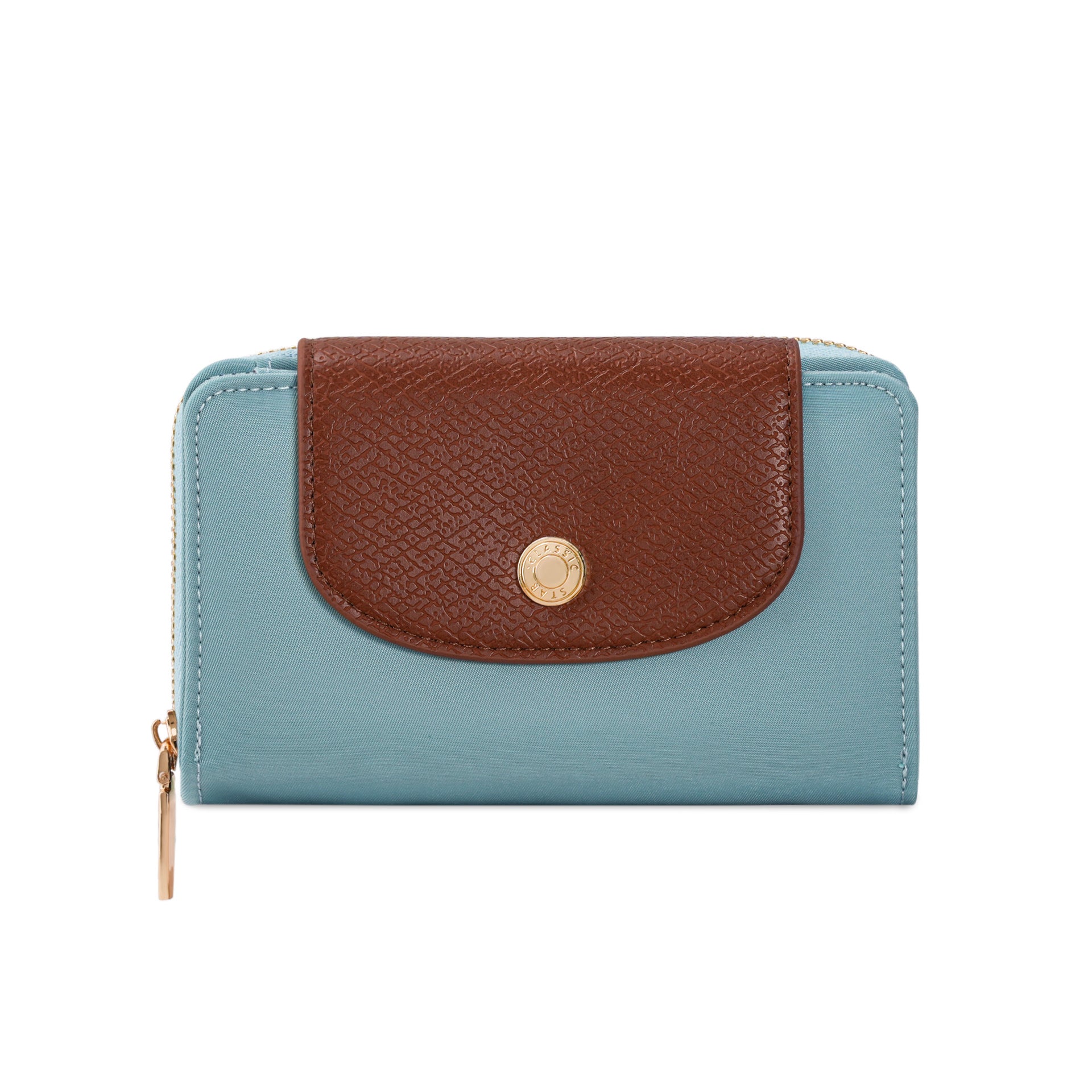 Classic Color Block PU Coin Purse Wallet 6S10BWB136