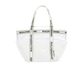 Stylish PVC Mesh Letters Strap Tote Bag 8CW6BBG475L