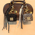 Stylish Leopard Handbag Pendant Keychain Bag Charm 6W10BBC378