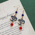 Vintage Ethnic Drop Earrings - DippedShop Wholesale - #1843