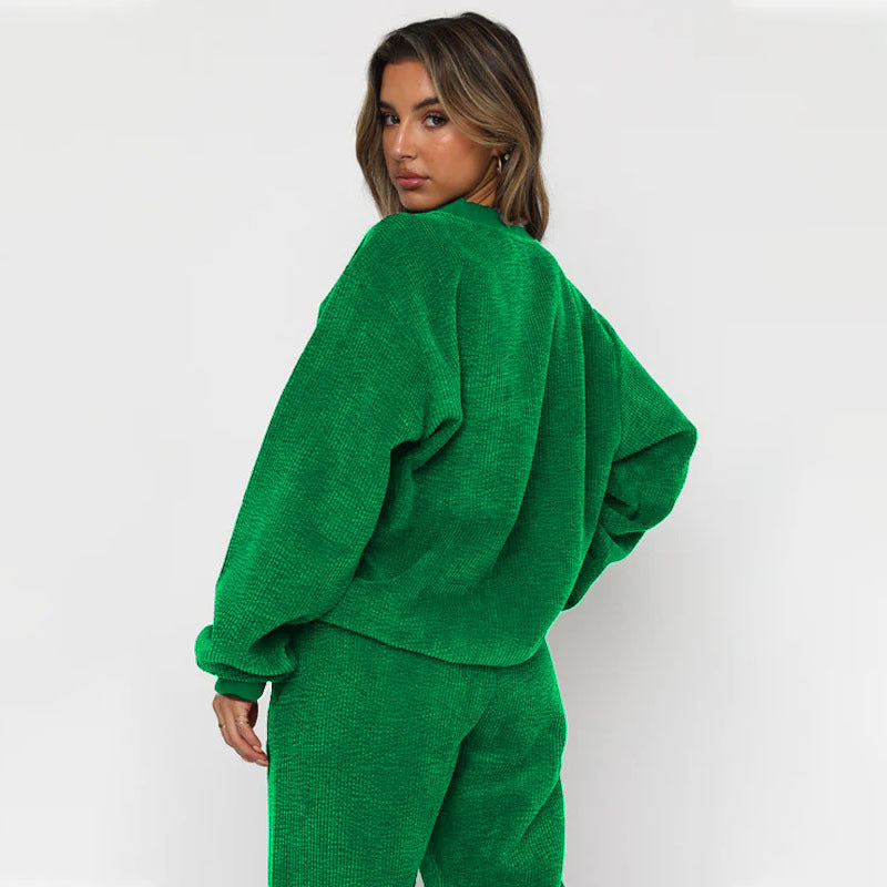 Corduroy Pullover Set - DippedShop Wholesale - #1731